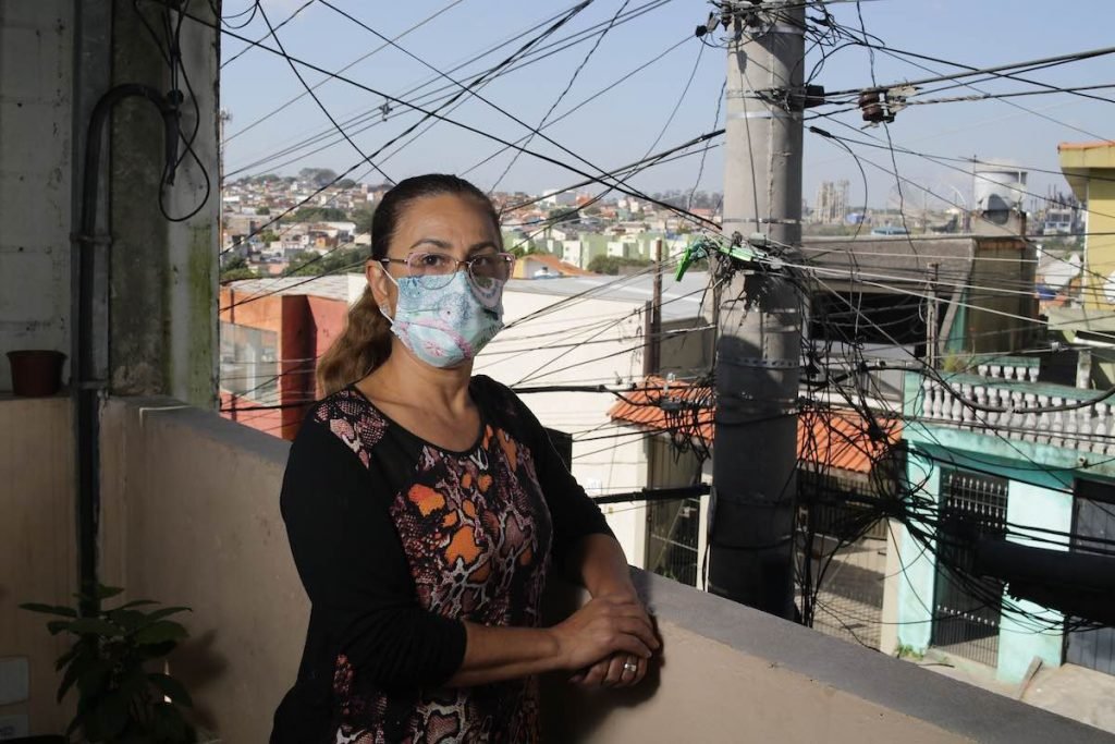 Vani Maria Barbosa, 54 anos, mora no Jardim Sônia Maria, em Mauá, desde que nasceu