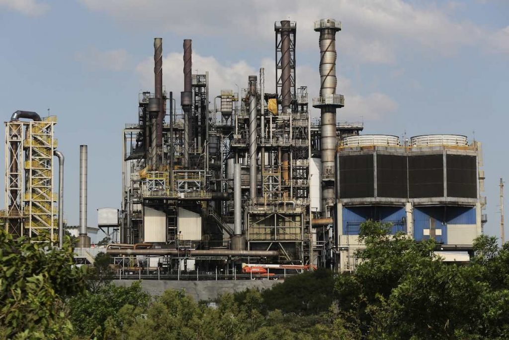 O polo petroquímico está localizado no Parque Capuava, em Santo André