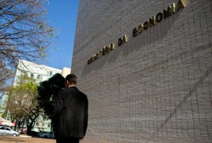 Parte externa do Ministério da Economia- Metrópoles