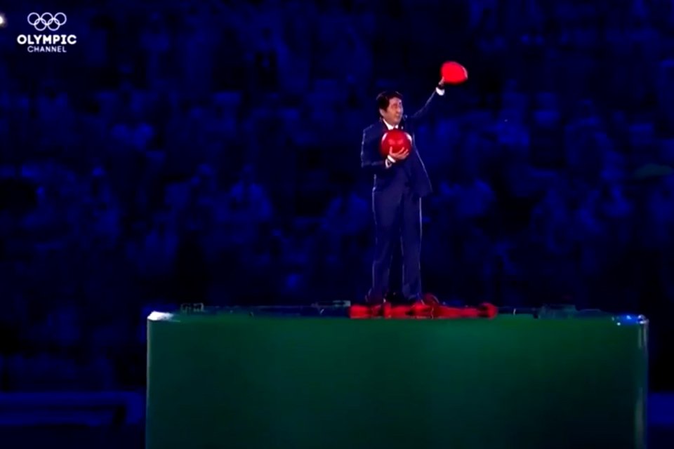 Shinzo Abe na Olimpíada do Rio