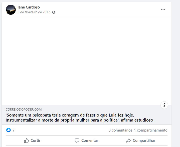 Post Facebook