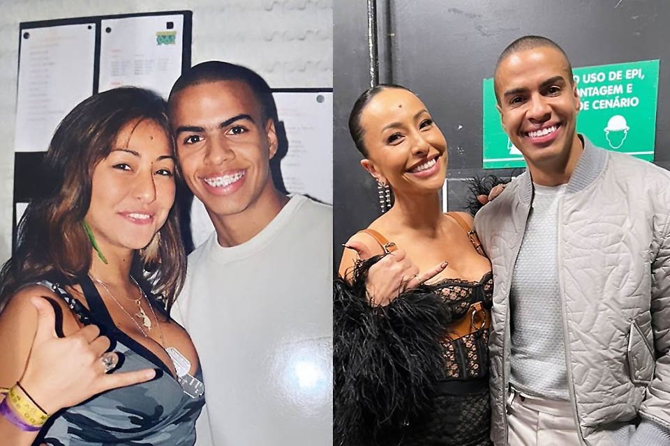 Sabrina Sato posta “antes e depois”