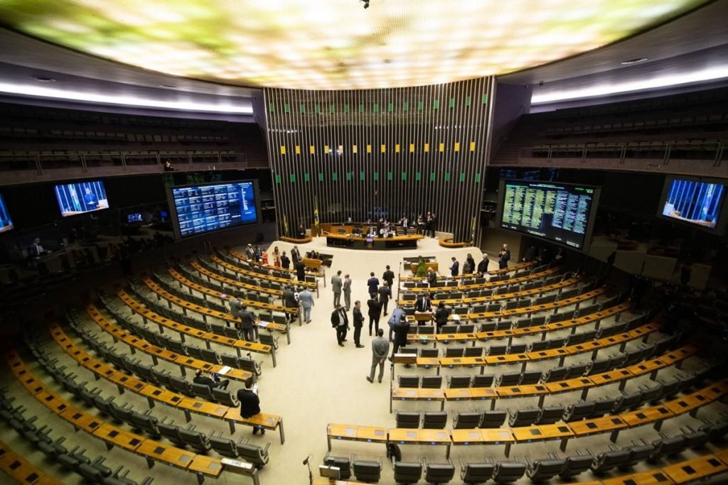 imagem colorida mostra Plenário da Câmara dos Deputados - Metrópoles