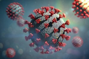 Ilustração vírus Covid-19- Metrópoles