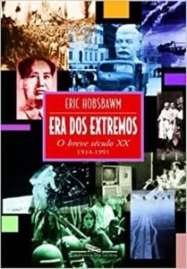 Capa do livro Era dos Extremos: O breve século XX, de Eric Hobsbawm