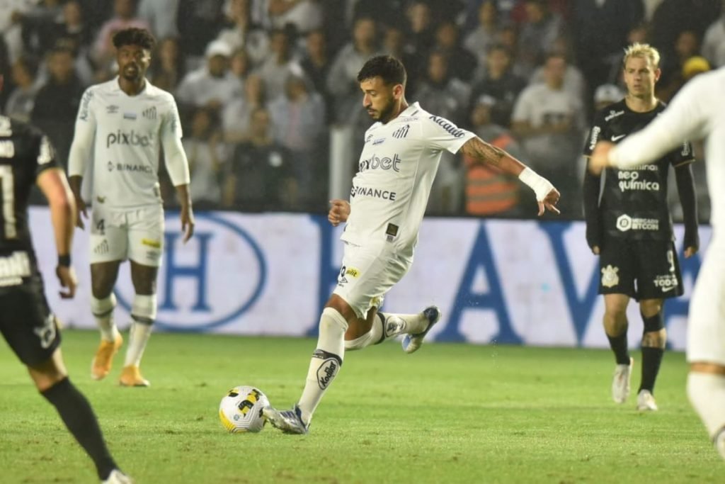 Corinthians domina mas Santos consegue empate (1-1) aos 90+9