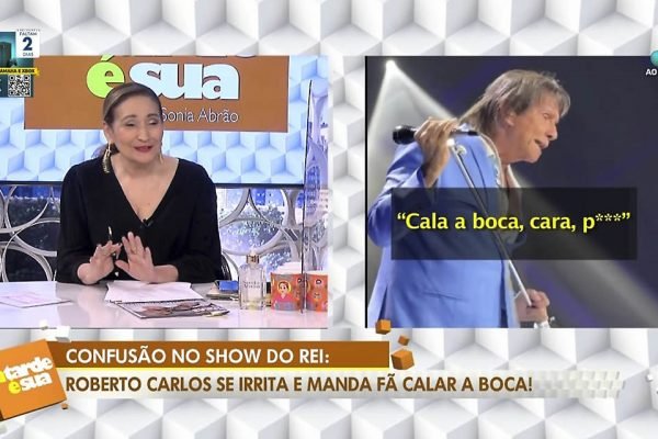 Sonia Abrão limpa barra de Roberto Carlos por palavrão em show