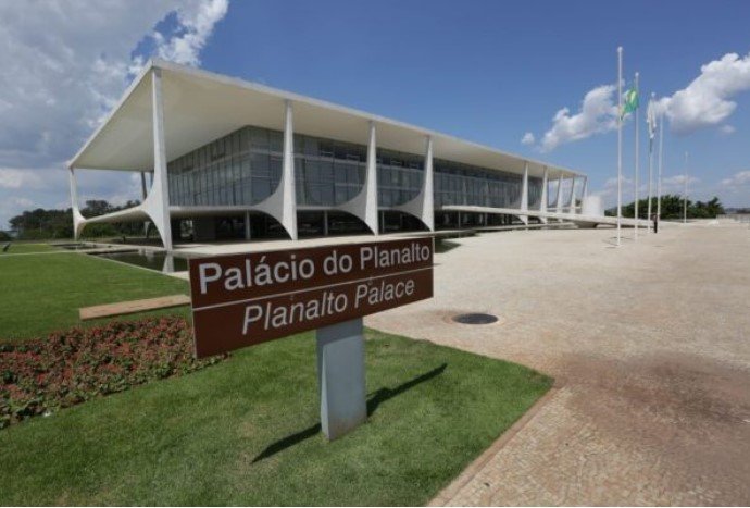 Parte externa do Palacio do Planalto - Metrópoles