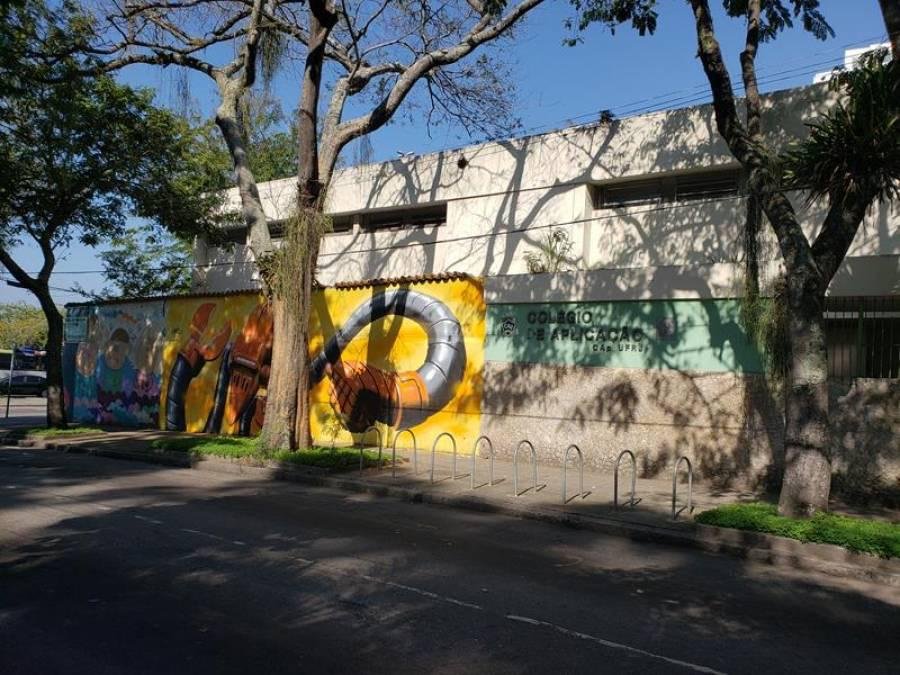 Estudante de colégio da UFRJ perde parte da audição após explosão-CAP UFRJ 2