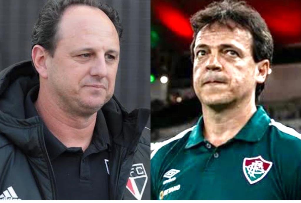 FUT7GOLL Rogério Ceni e Fernando Diniz se enfrentaram oito vezes até hoje  como técnicos. Ampla superioridade do atual treinador do Fluminense: 5  vitórias e 3 empates. - iFunny Brazil