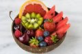 Foto colorida de frutas