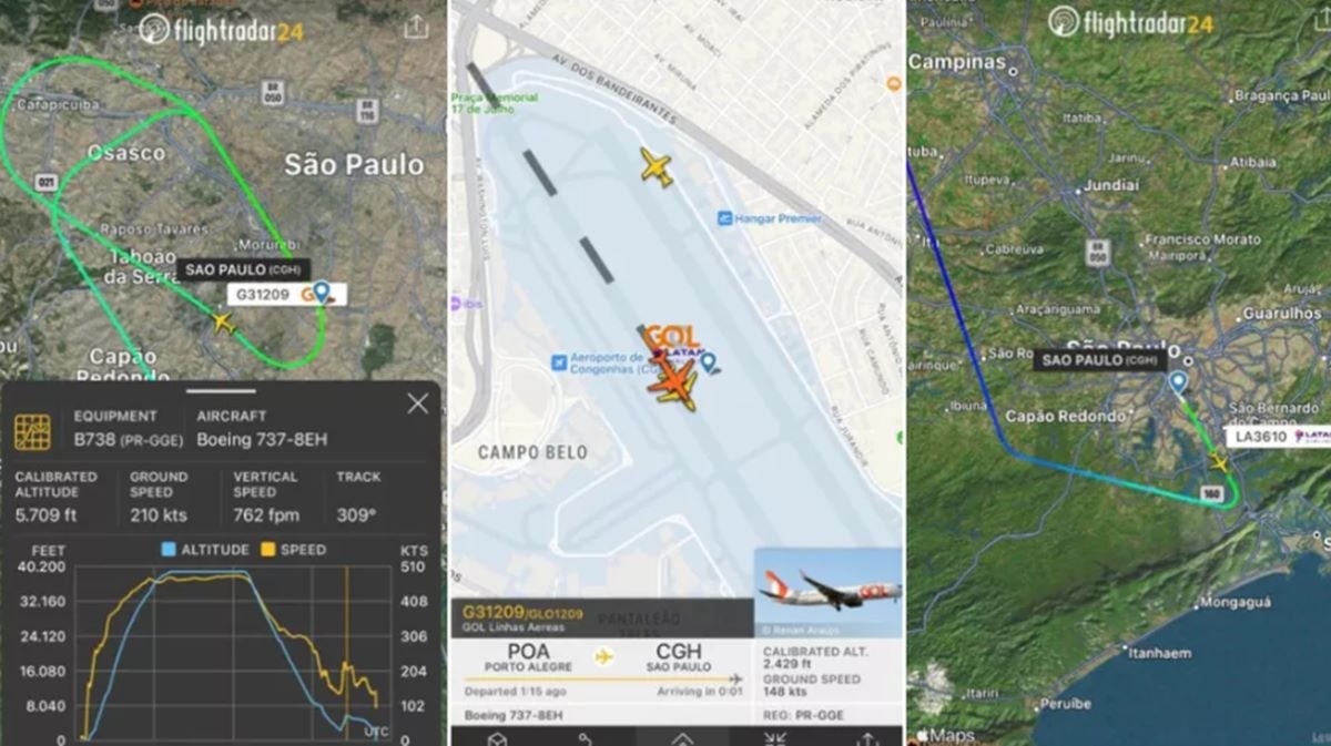 Avião da Gol arremete e evita colisão com aeronave da Latam