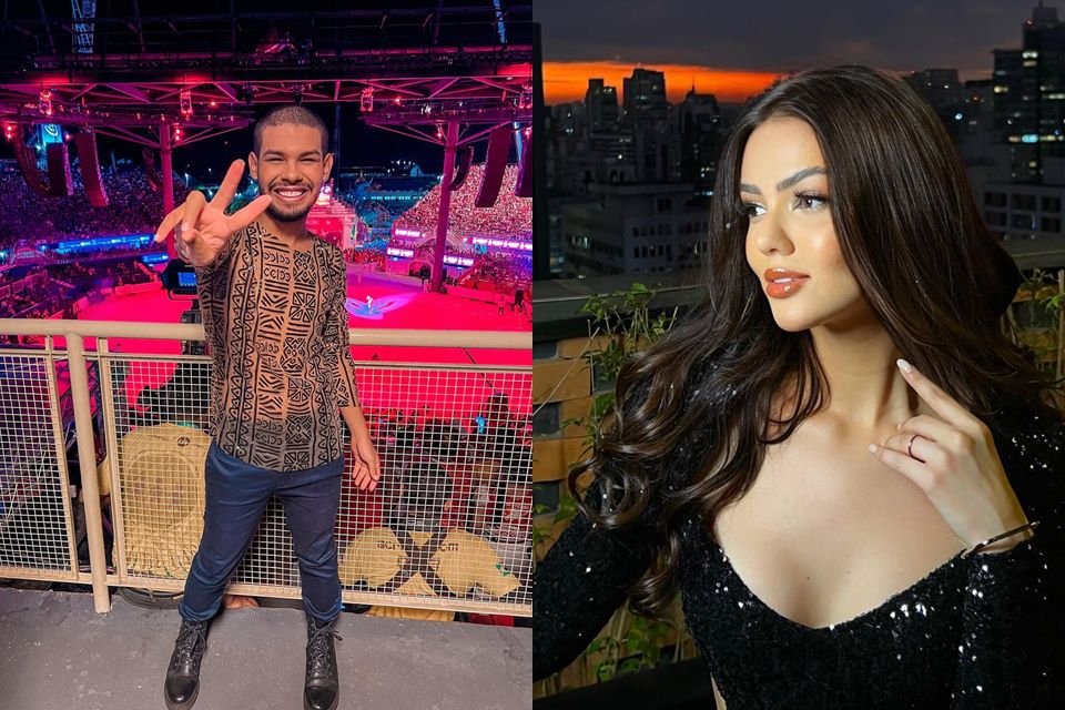 Montagem com fotos de Eslovênia e Vyni