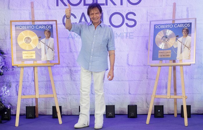 Roberto Carlos, cantor brasileiro- Metrópoles