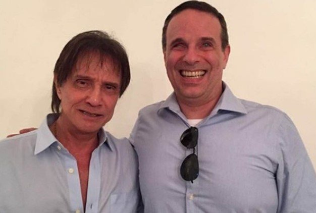 Roberto Carlos e o filho Roberto Carlos Segundo- Metrópoles