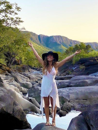 Cantora Wanessa na Chapada dos Veadeiros