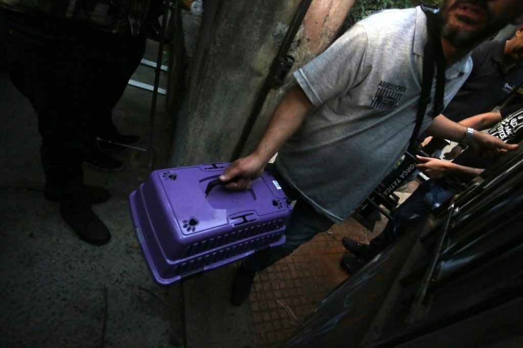 sao paulo policia cumpre mandado na casa abandonada