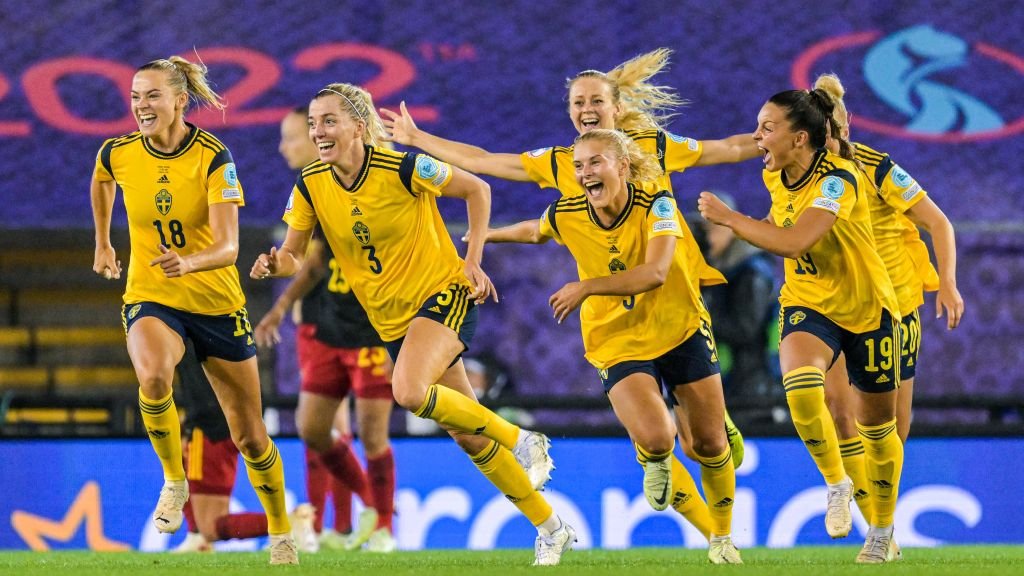 Suécia comemora classificação na Eurocopa - Metrópoles
