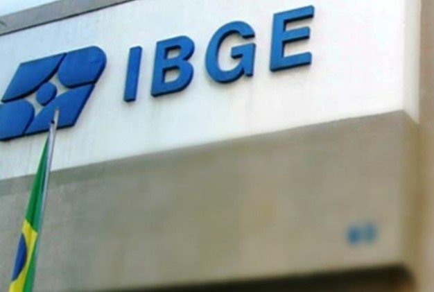 Parte externa da sede do IBGE- Metrópoles