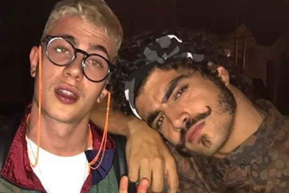 Foto colorida de Leo Picon e Caio Castro