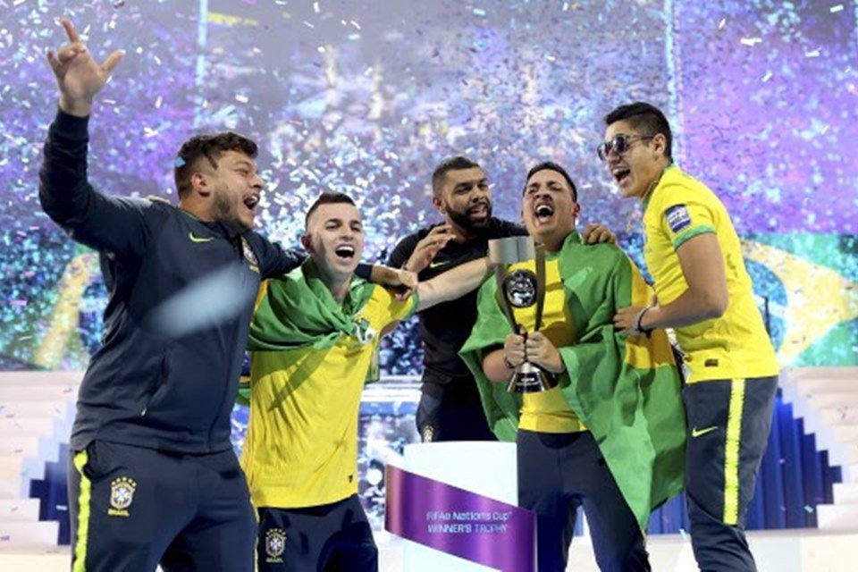 Photo couleur des matchs de la FIFA au Brésil