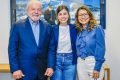 Lula, Janja e Tabata Amaral