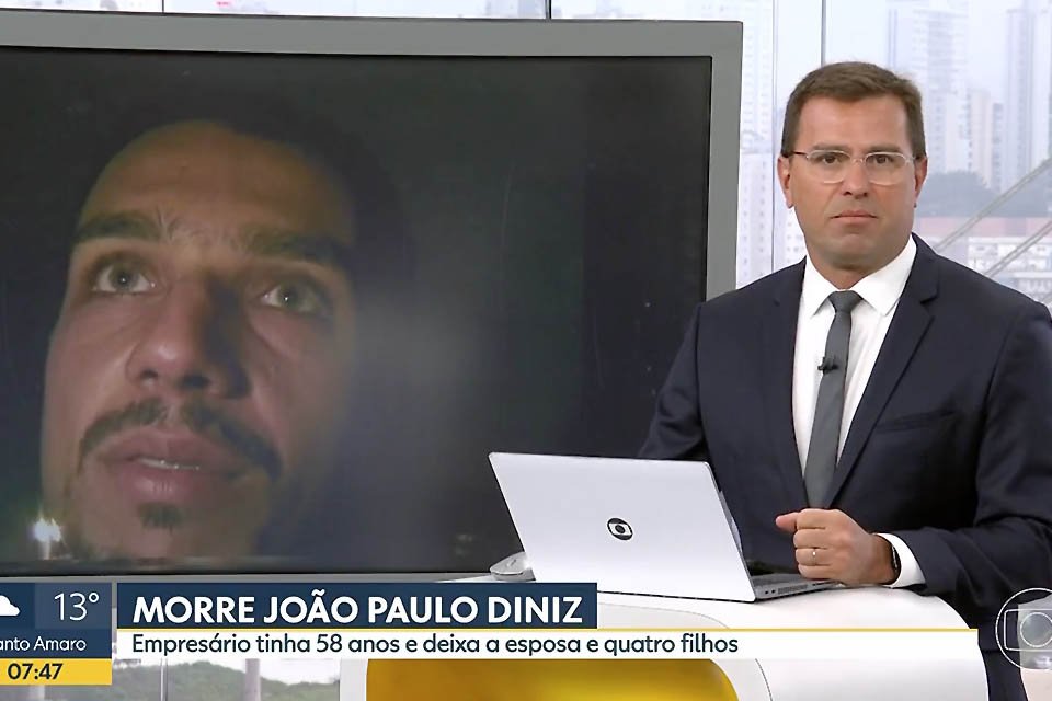 Bocardi se abala ao vivo com morte de João Paulo Diniz: “Meu amigo” |  Metrópoles