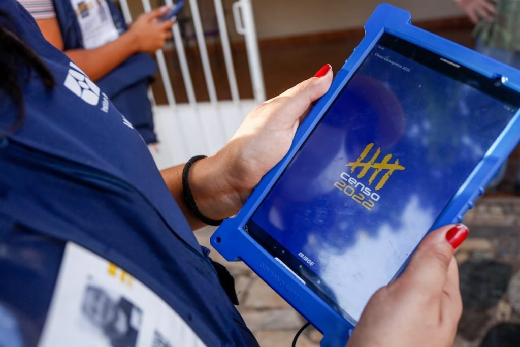Coleta do Censo Demográfico começou nesta segunda 01 de agosto de 2022. Recenseadores do IBGE iniciaram a coleta de dados em Goiânia goiás
