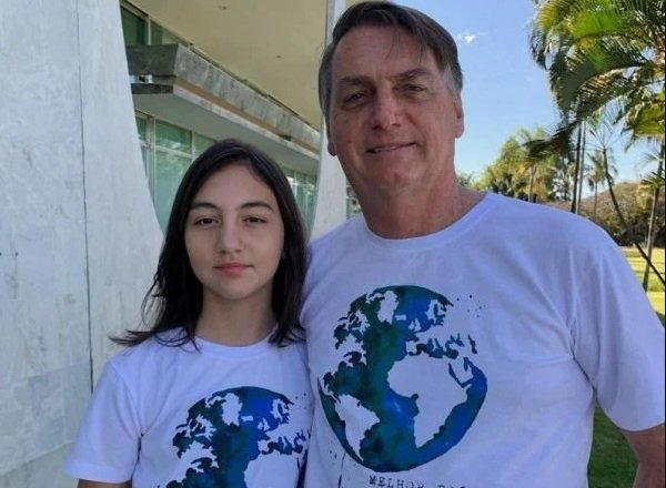 Laura faz 10 anos de idade neste domingo e Bolsonaro parabeniza, Brasil