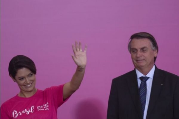 Bolsonaro e Michelle Bolsonaro- Metropoles