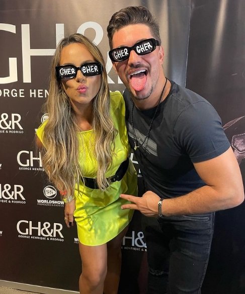 Francine e o sertanejo George Henrique (Reprodução: Instagram)