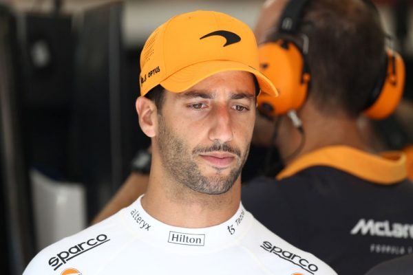 Daniel Ricciardo em treino livre no GP da Hungria - Metrópoles