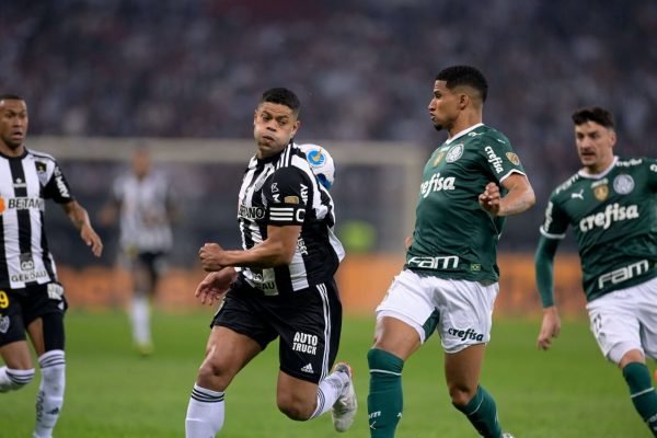 Atlético-MG e Palmeiras em disputa na Copa Libertadores - Metrópoles