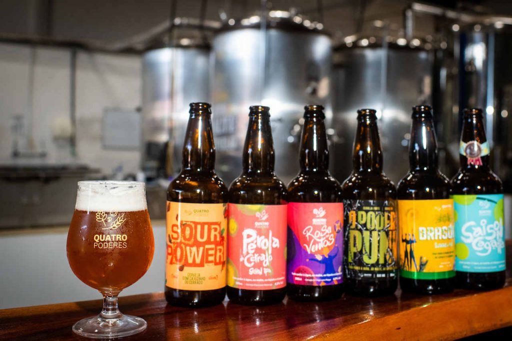 Cervejaria e o processo de produção para o Dia da Cerveja