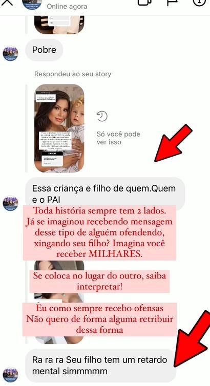 Print colorido de uma postagem no Instagram-Metrópoles
