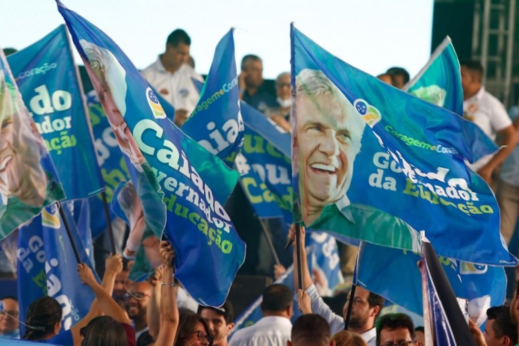 Convenção que confirmou candidatura de Ronaldo Caiado (UB) ao Governo de Goiás