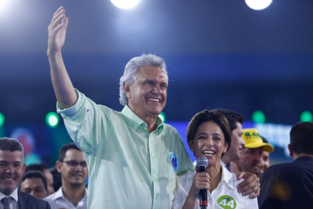 Ronaldo Caiado (UB), governador de Goiás e candidato à reeleição