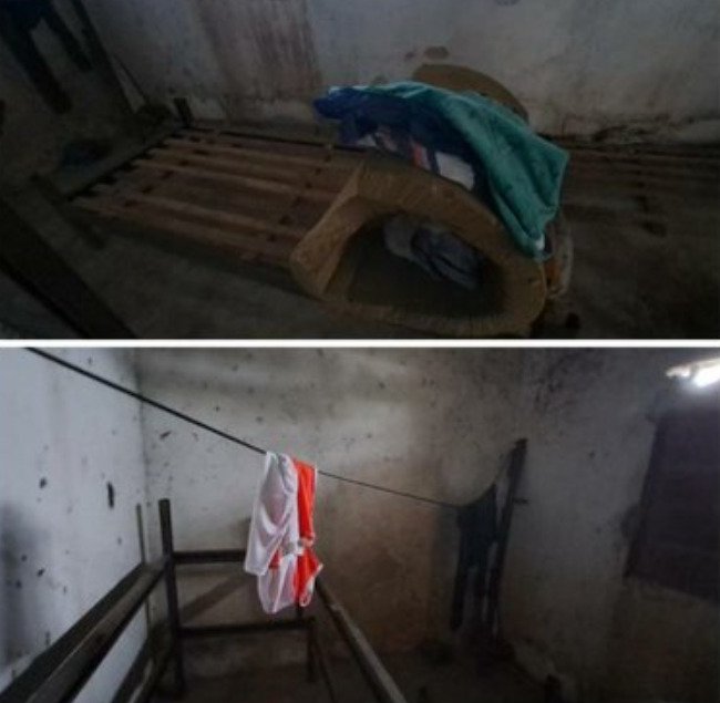 foto colorida de alojamento de trabalho escravo