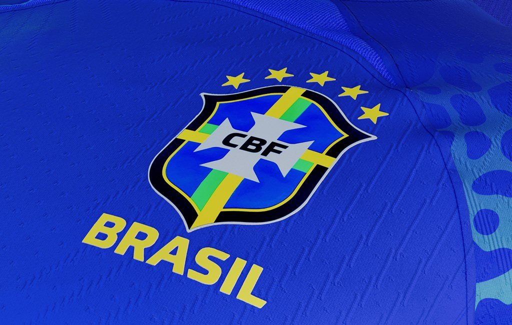 Camisa Brasil Trivela Azul Oficial Licenciada