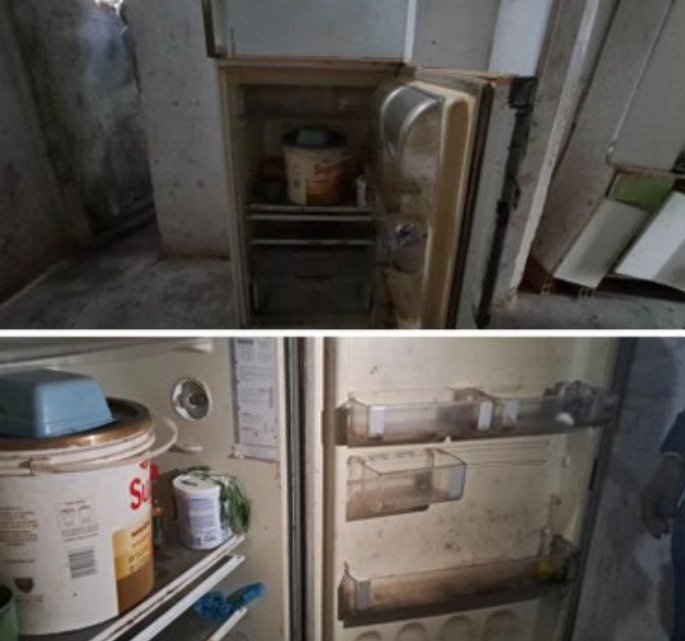 foto colorida de alojamento de trabalho escravo