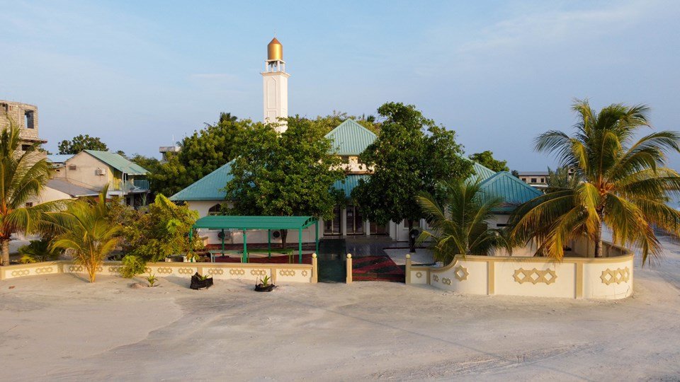 Ilha de Ukulhas, nas Maldivas