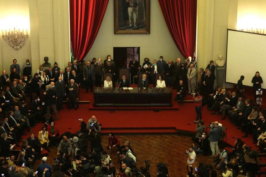 Carta pela democracia é lida em ato na USP