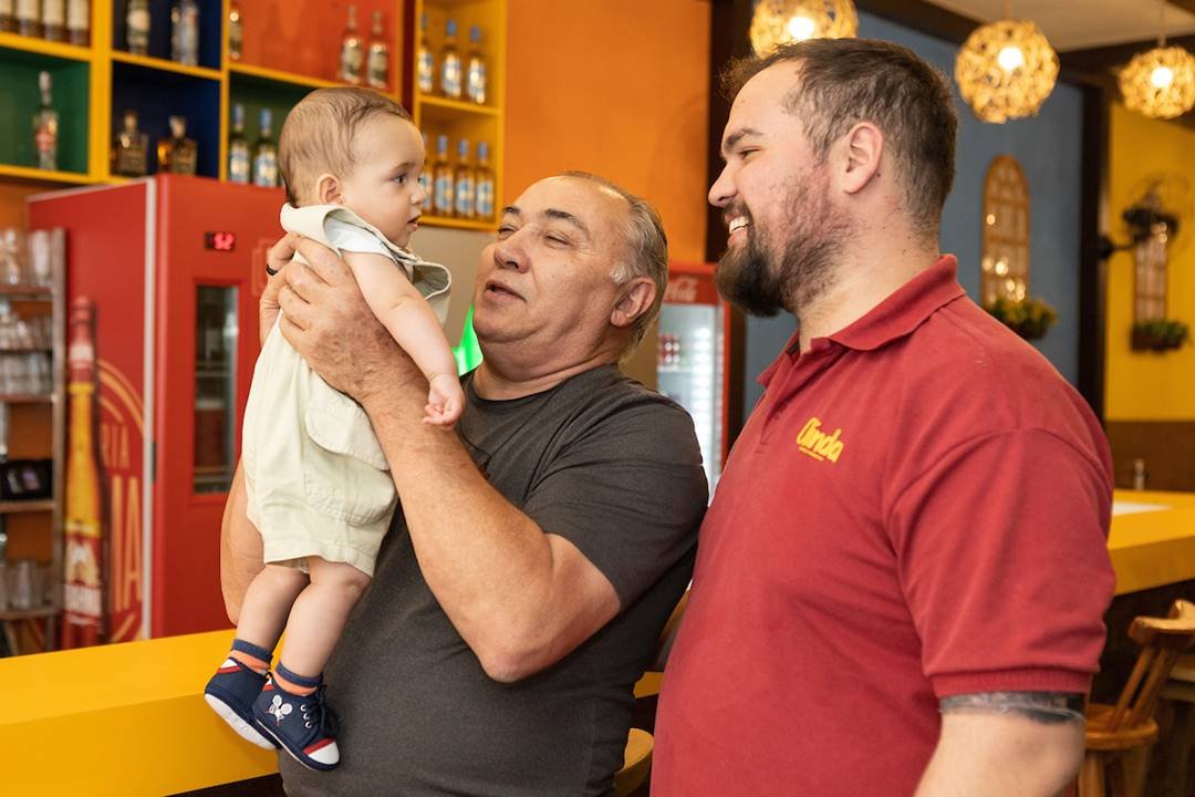 Romão pai, filho e neto
