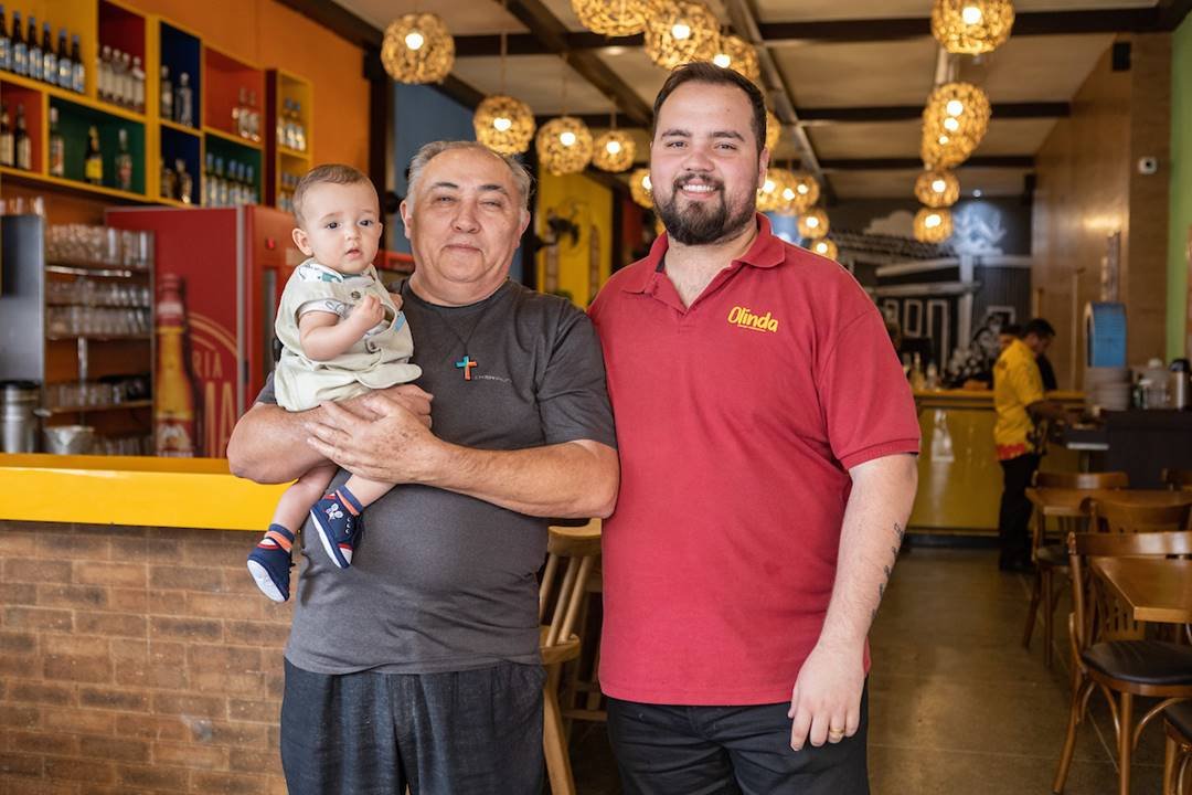 Romão pai, filho e neto