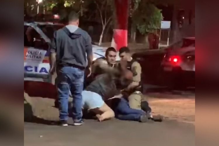 Jovem agredido Paineiras Minas Gerais PM (1)