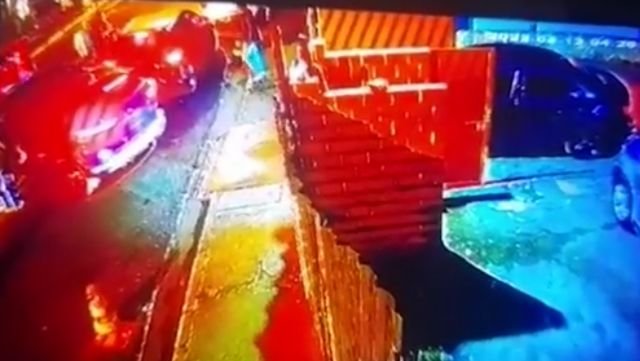 Câmeras de segurança registraram o atropelamento do jovem Fernando Zambori 3