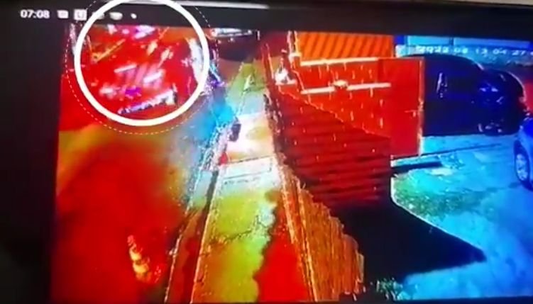 Câmeras de segurança registraram o atropelamento do jovem Fernando Zambori 3