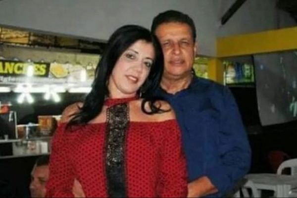 Luiz Carlos Gomes e esposa