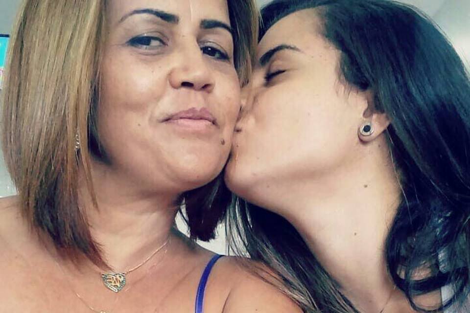 Gisele Boaventura e a filha Déborah - Metrópoles