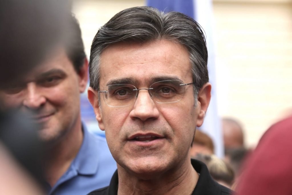 Rodrigo Garcia em primeiro ato da campanha das eleições de 2022